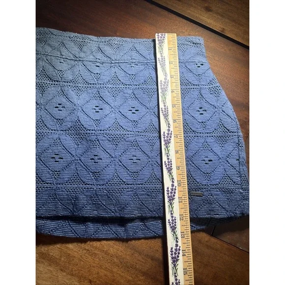 Hollister Blue Ombre Mini Skirt Size XS. - Picture 6 of 7